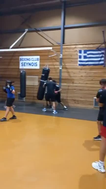 Entrainement Boxe anglaise