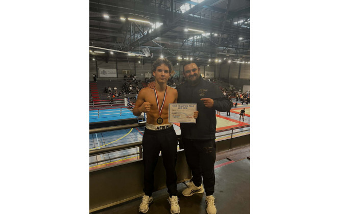 Charly GARCIA, vice champion PACA 
MARSEILLE samedi 18/10/2025